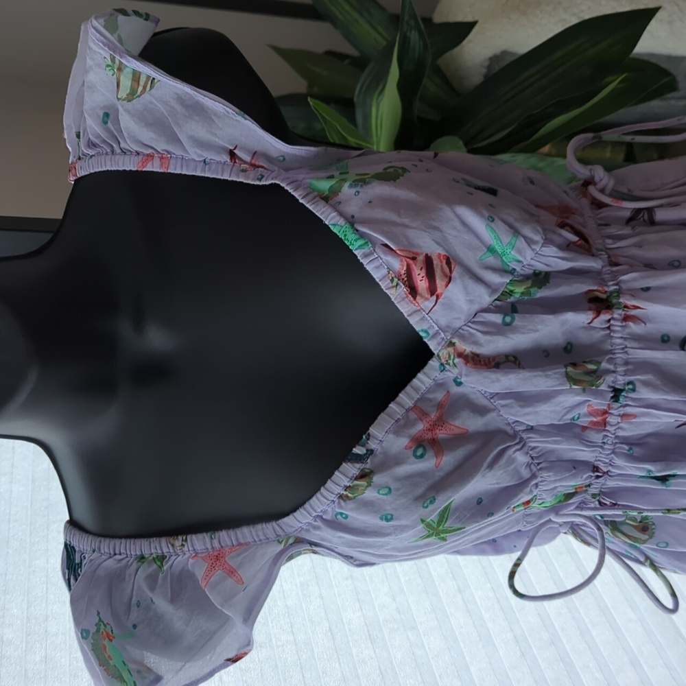 šāØHill House home Lucia sea creatures mini dress - Picture 3 of 7